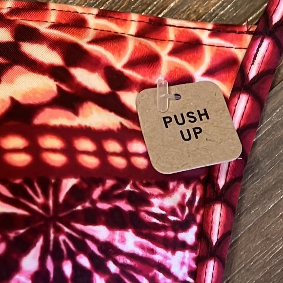 NWT Kenneth Cole Push Up Tummy Toner Tankini Swim Top M Medium Shape Enhancing - Picture 12 of 14